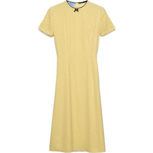 Prada abito a pois - giallo