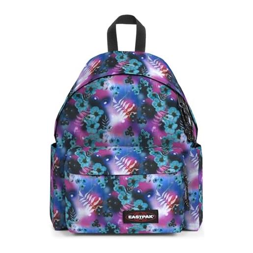 EASTPAK zaino dreamflower dark day pak'r 24 litri multicolore tasca laterale porta borraccia e tasca sul retro con cerniera
