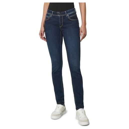 Marc O'Polo b41914412075 casual da donna, pantaloni stile usato, jeans denim di alta qualità con taglio stretto, multicolore, 27w x 30l