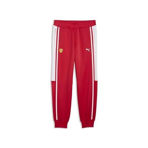 PUMA pantaloni sportivi scuderia ferrari mt7 da uomo l, rosso corsa red