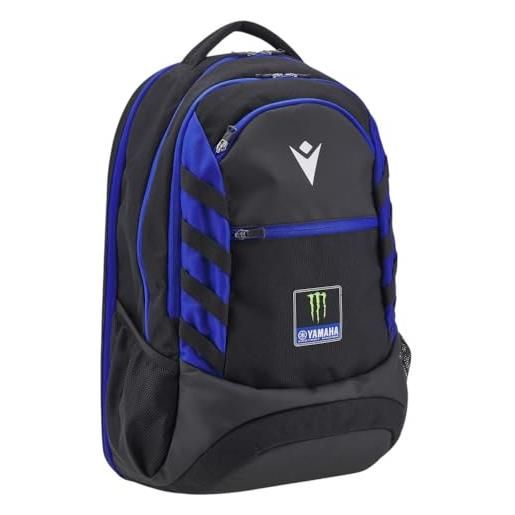 Macron zaino nero travel replica monster energy motogp, nero , l