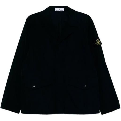 Stone Island micro twill blazer