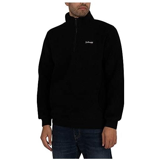 Schott NYC uomo swandric2 felpa not applicable, nero, large