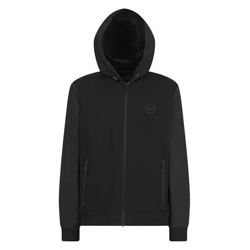Geox felpa con cappuccio, nero, l uomo