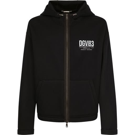 Dolce & Gabbana DGVIB3 giacca con stampa - nero