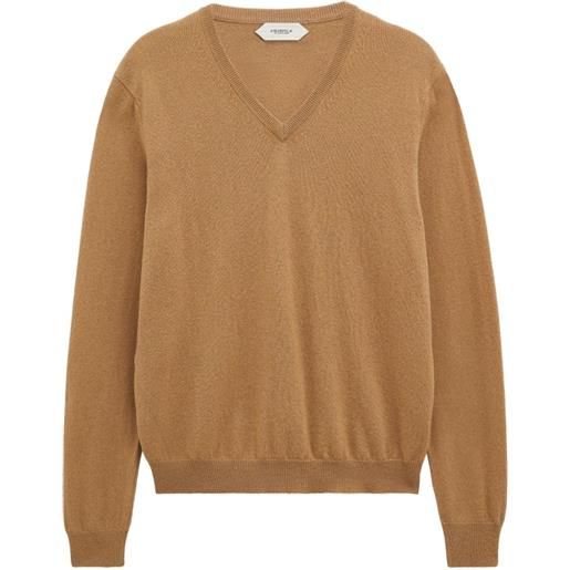 Pringle of Scotland v-neck cashmere sweater - toni neutri