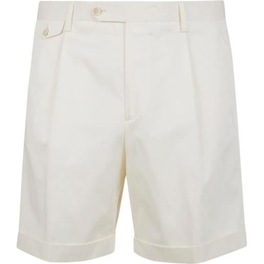 Lardini shorts albin con pieghe - toni neutri