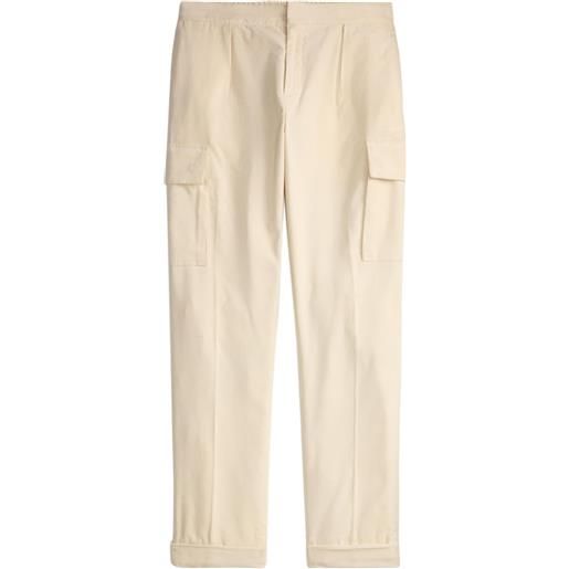 Ralph Lauren Purple Label pantaloni elasticizzati con coulisse - toni neutri