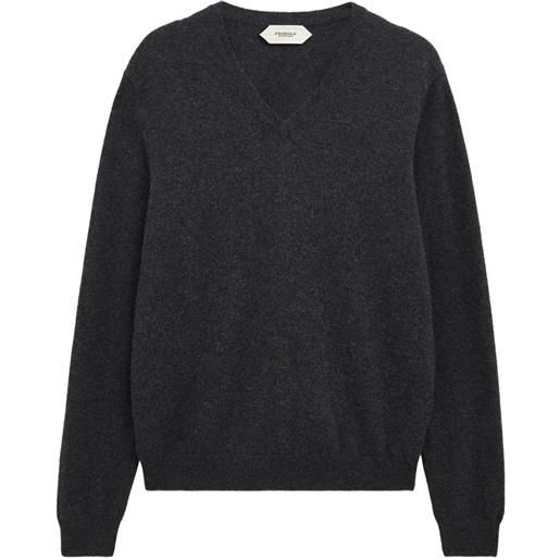 Pringle of Scotland v-neck cashmere sweater - grigio