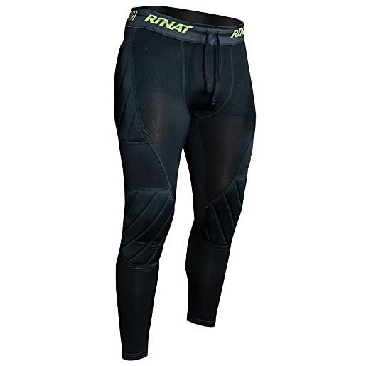 Rinat legging under guard pantaloni lunghi da portiere, nero, axl unisex-adulto