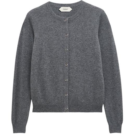 Pringle of Scotland maglione girocollo in cashmere - grigio