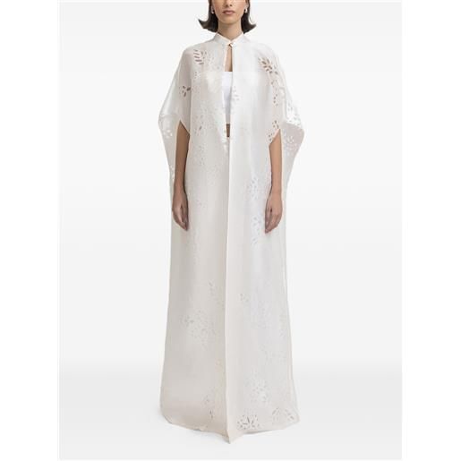 Gemy Maalouf mantella lunga - bianco