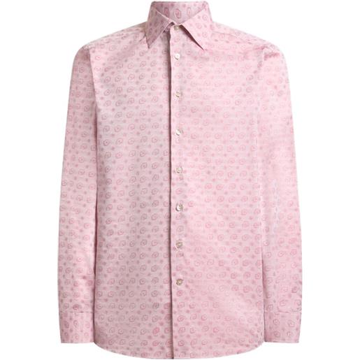 ETRO camicia con stampa paisley - rosa