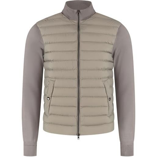 Herno cardigan con zip - grigio