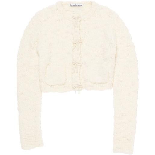 Acne Studios cardigan con decorazione - toni neutri