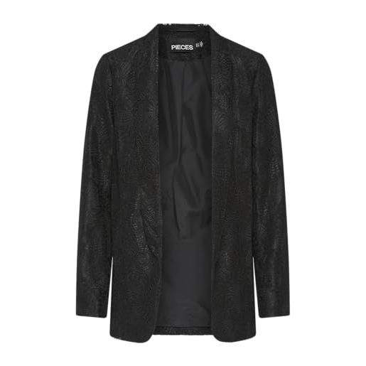 PIECES pcbosulla lace blazer, nero, xs donna