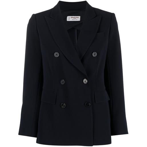 Alberto Biani blazer doppiopetto sartoriale - blu
