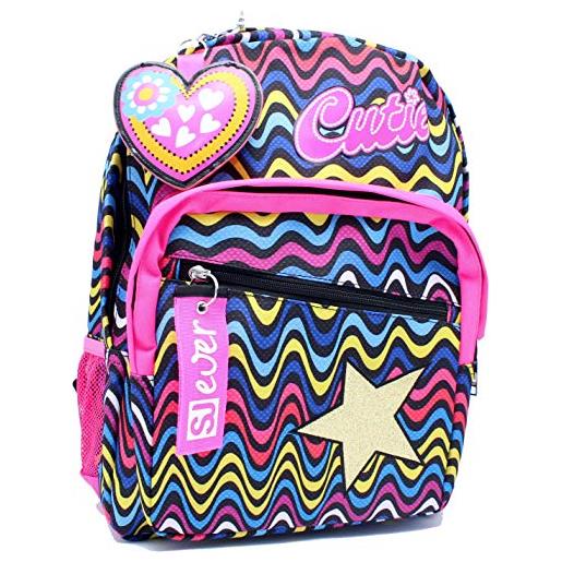 Seven zaino doppio scomparto ever cutie sj gang girl Seven