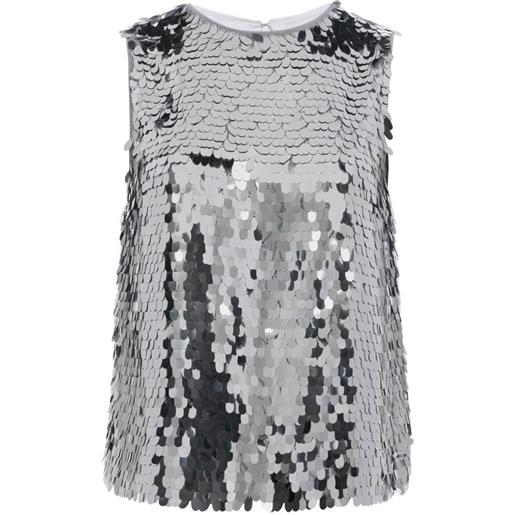 Simon Miller top shirley - argento