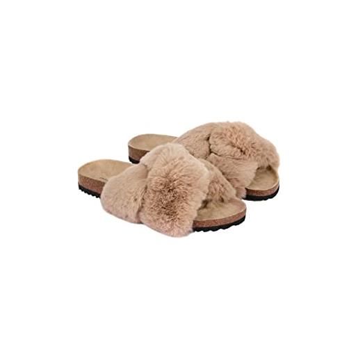 Generic pantofola aperta da donna in ecopelliccia 37124 - emanuela biffoli (41)