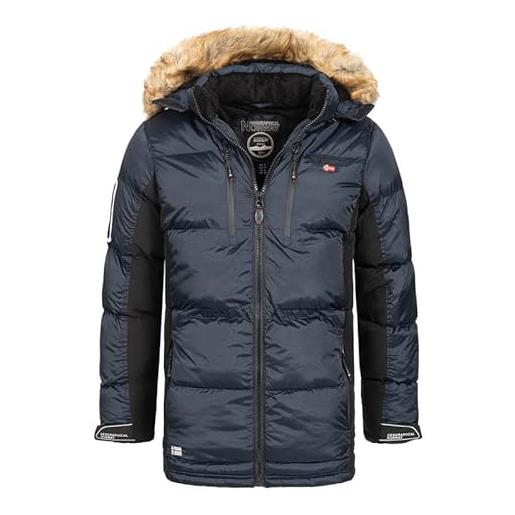 Jacket Parka Norway Uomo Parka Nero Uomo Geographical Norway Parka Chirac Da Uom
