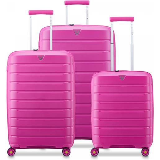 Roncato b-flying set valigie - fucsia