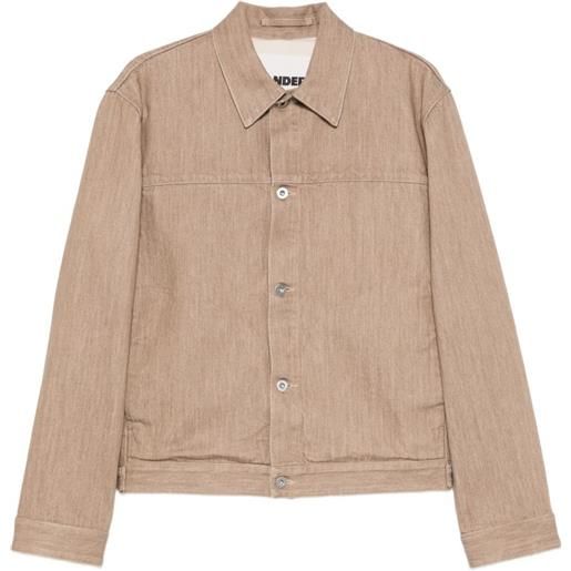 Jil Sander giacca con bottoni - toni neutri