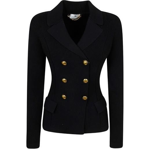 Elisabetta Franchi cardigan doppiopetto - nero