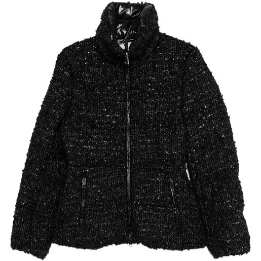 Moncler giacca con zip - nero