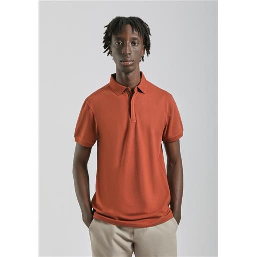 ClaytonItalia polo con zip 100% cotone"