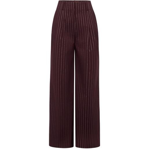 Simon Miller pantaloni bloo gessati - rosso