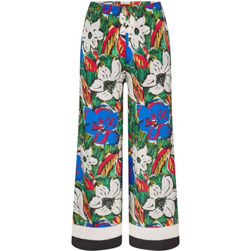 Simon Miller pantaloni a palazzo nella - verde