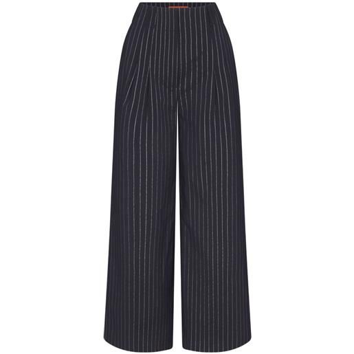 Simon Miller pantaloni bloo gessati - blu