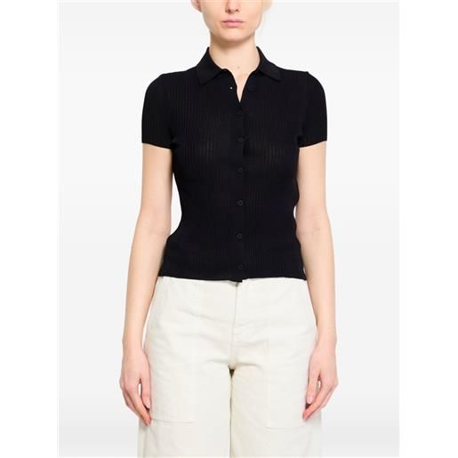 Balenciaga camicia con ricamo - nero