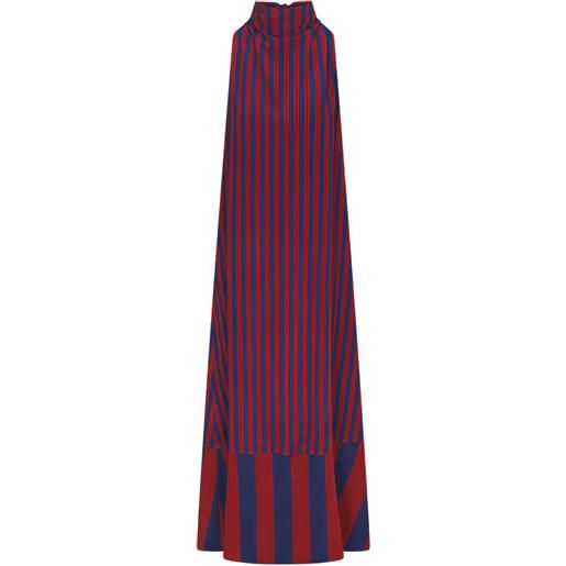 Simon Miller abito lungo mona a righe - rosso