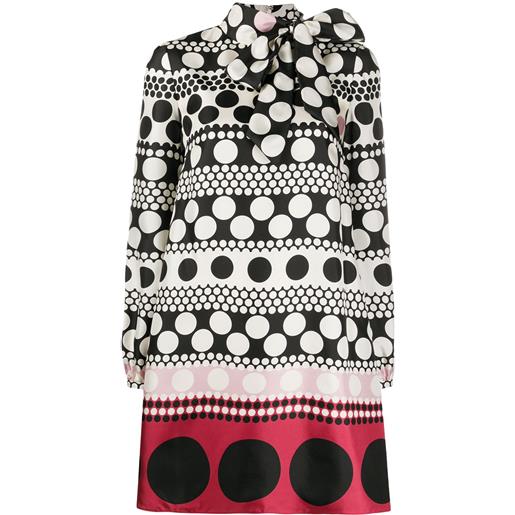 Valentino Garavani abito a pois - toni neutri