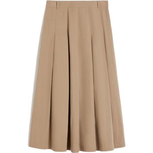 Weekend Max Mara gonna plissettata - toni neutri