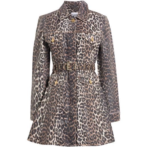 GANNI - vestito chemisier