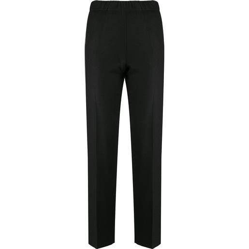 Kiltie pantaloni con vita elasticizzata - nero