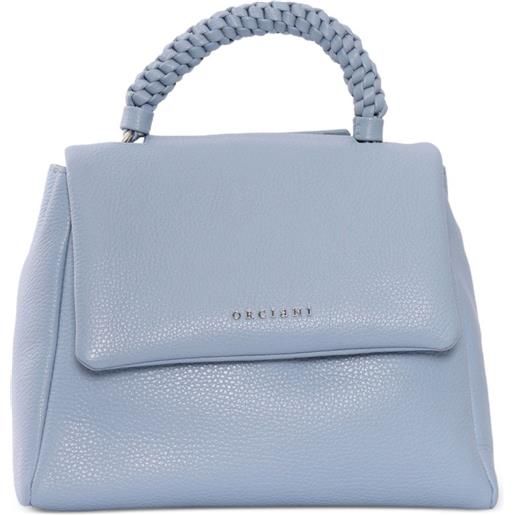 Orciani borsa tote sveva sense scooby piccola - blu