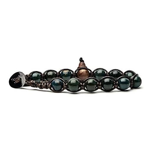 Bracciale Tamashii® Classico Originale con pietre 8 mm Giada