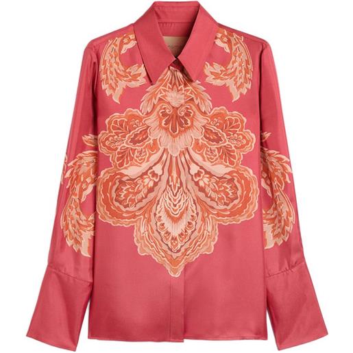 MOMONÌ camicia nina con stampa - rosa