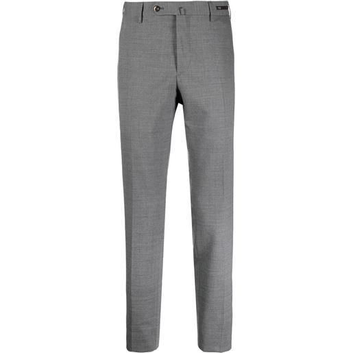 PT Torino pantaloni sartoriali con applicazione - grigio