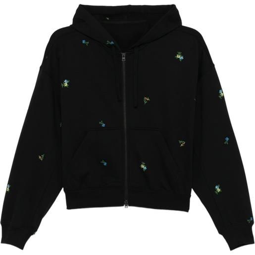 Felpa con cappuccio da donna, stile etnico, stile hippy a