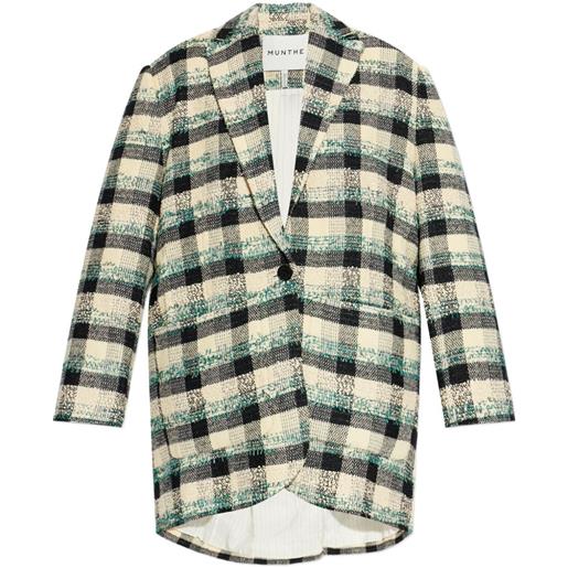 MUNTHE giacca baketta in tweed - toni neutri