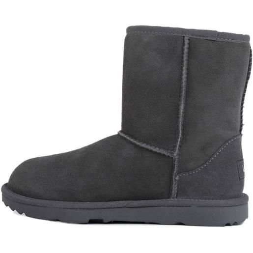 UGG stringate in pelle - grigio