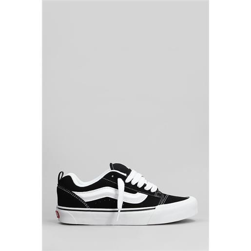 Vans sneakers knu skool in camoscio nero