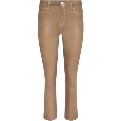 L'Agence jeans svasati tati - marrone