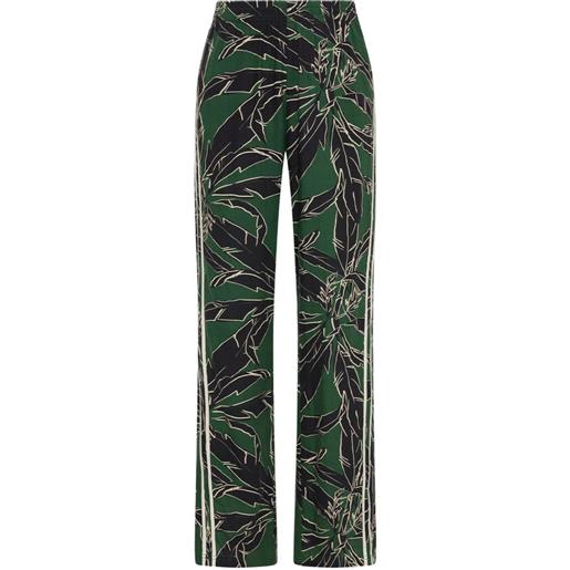 The Upside pantaloni tamara juliet a fiori - verde