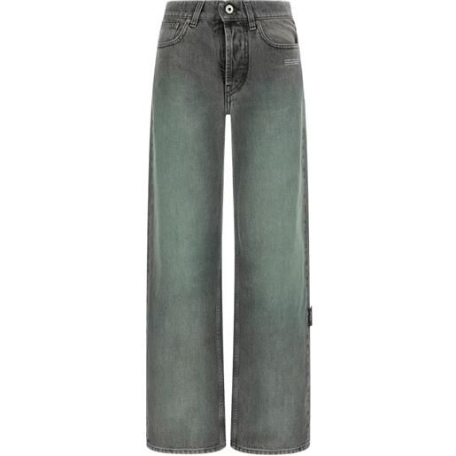 Off-White jeans spray susy - grigio